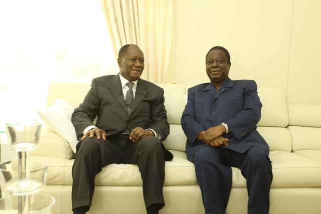 Législatives/ Le chef de l’Etat chez Bédié : Alassane Ouattara : “Nous nous sommes convenus que le Fpi participe aux législatives”